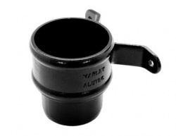 Alutec Evolve 63mm Pipe Socket Heritage Black